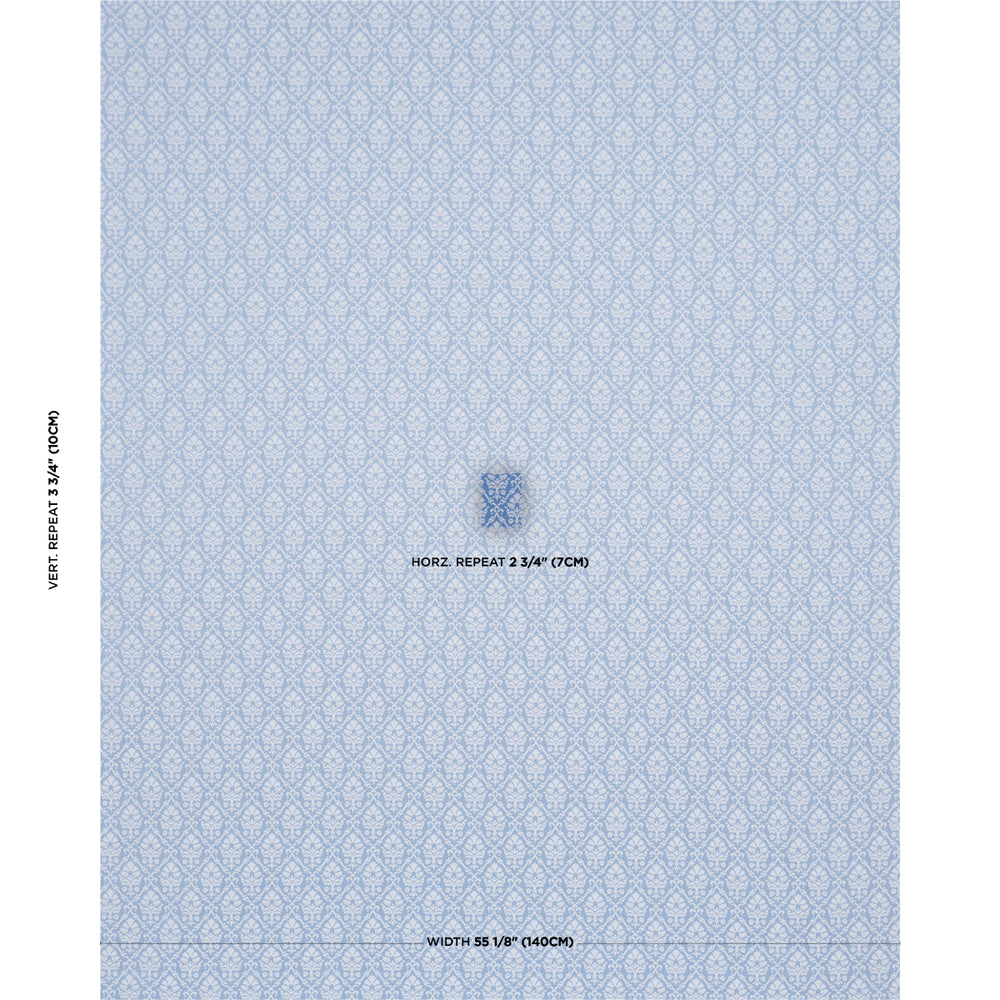 GRANT DAMASK | Cobalt