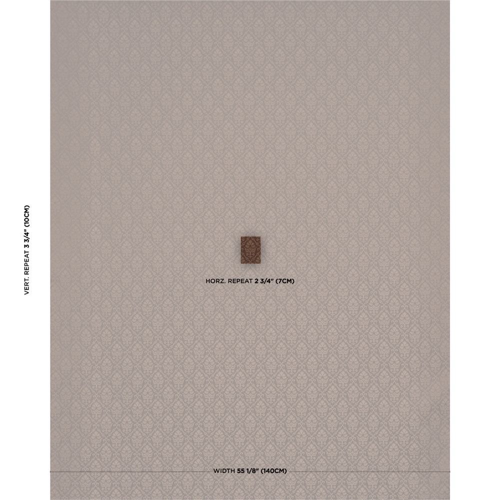 GRANT DAMASK | Brown