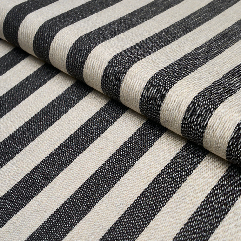 HANSON INDOOR/OUTDOOR STRIPE | Black