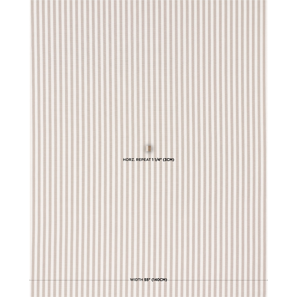 HANSON INDOOR/OUTDOOR STRIPE NARROW | Brown