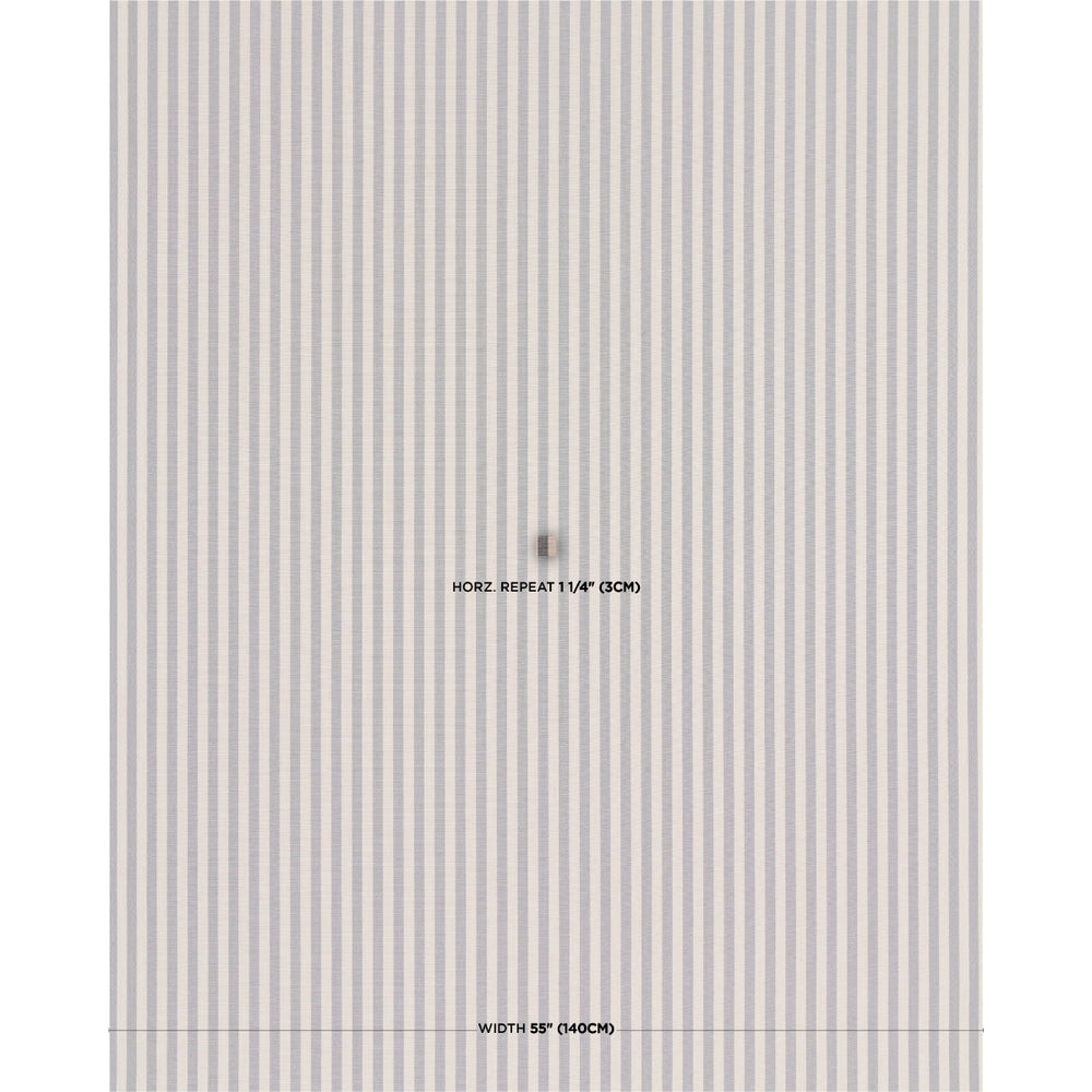 HANSON INDOOR/OUTDOOR STRIPE NARROW | Carbon