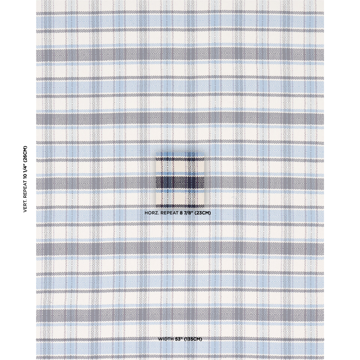HEIDI PLAID | Indigo