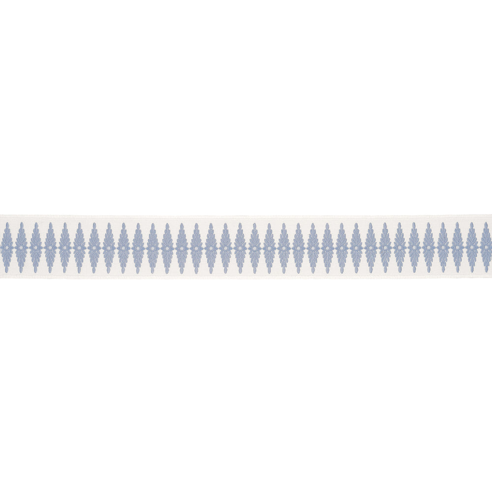GENEVIEVE EMBROIDERED TAPE | Sky
