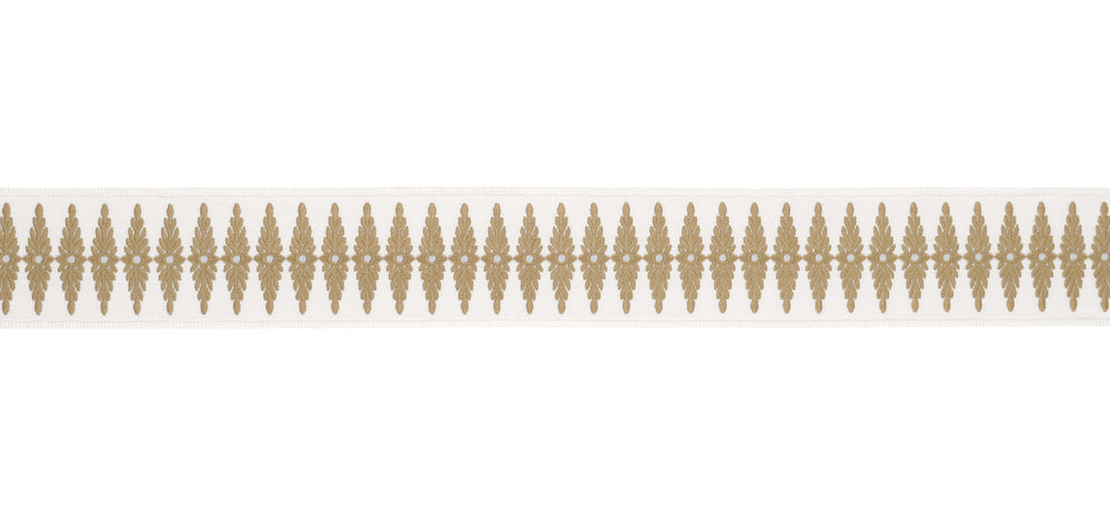 GENEVIEVE EMBROIDERED TAPE | Neutral