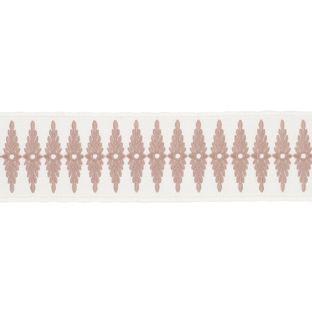 GENEVIEVE EMBROIDERED TAPE | Blush