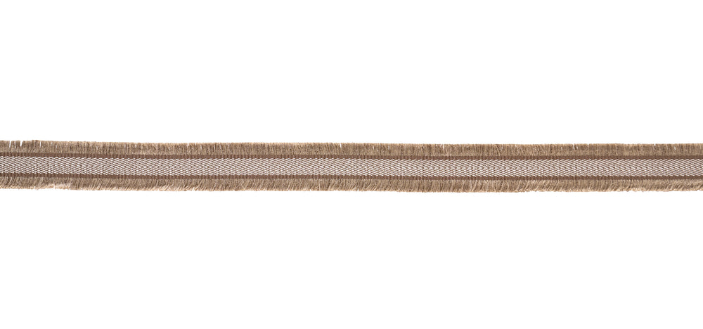 FELICITY FRINGE TRIM | Brown