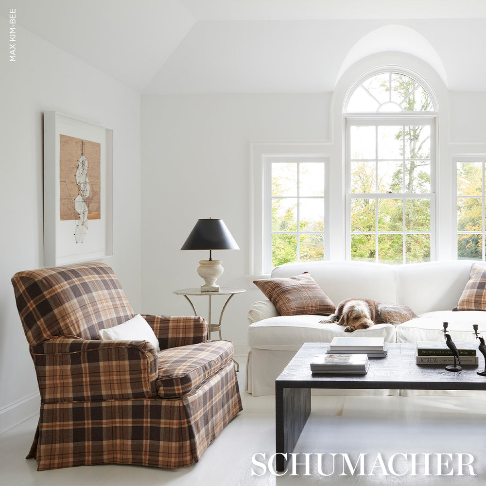 HARRIS MERINO PLAID | Spice