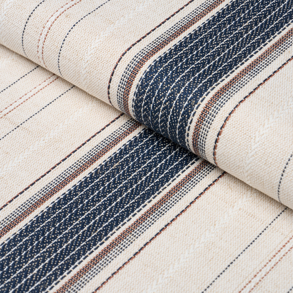 IDRIS STRIPE | Indigo