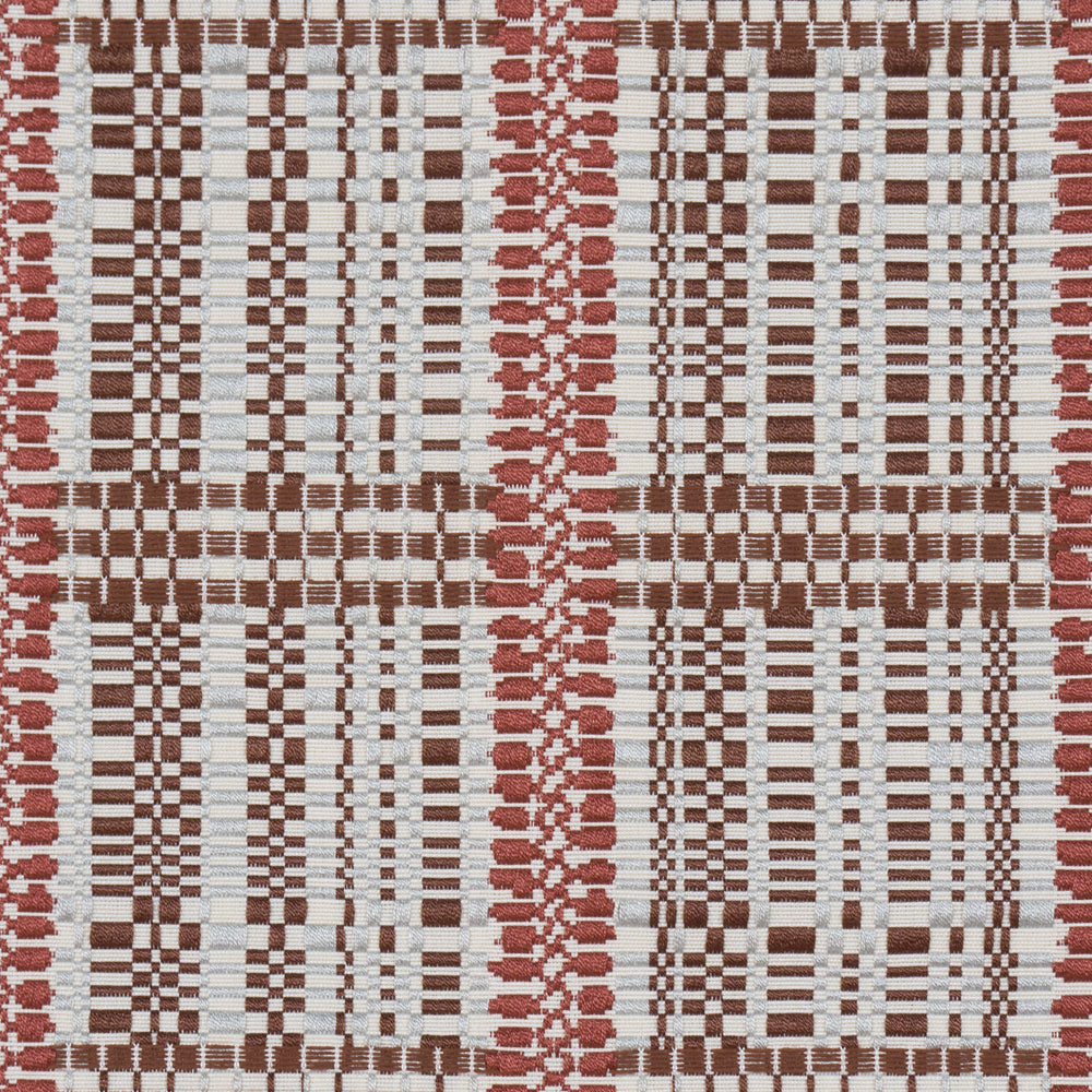 SKYLINE PLAID | Merlot