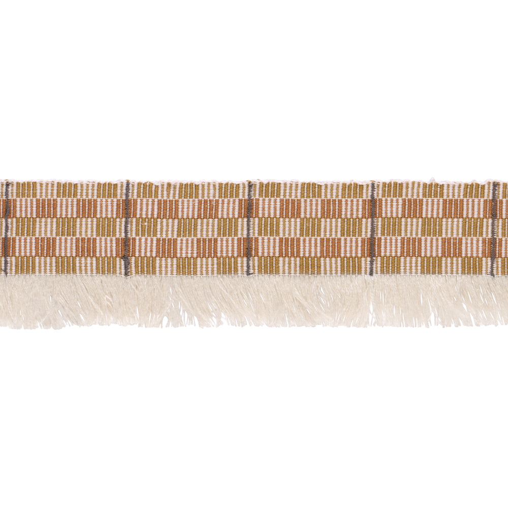 SKYLINE PLAID FRINGE | Bronze