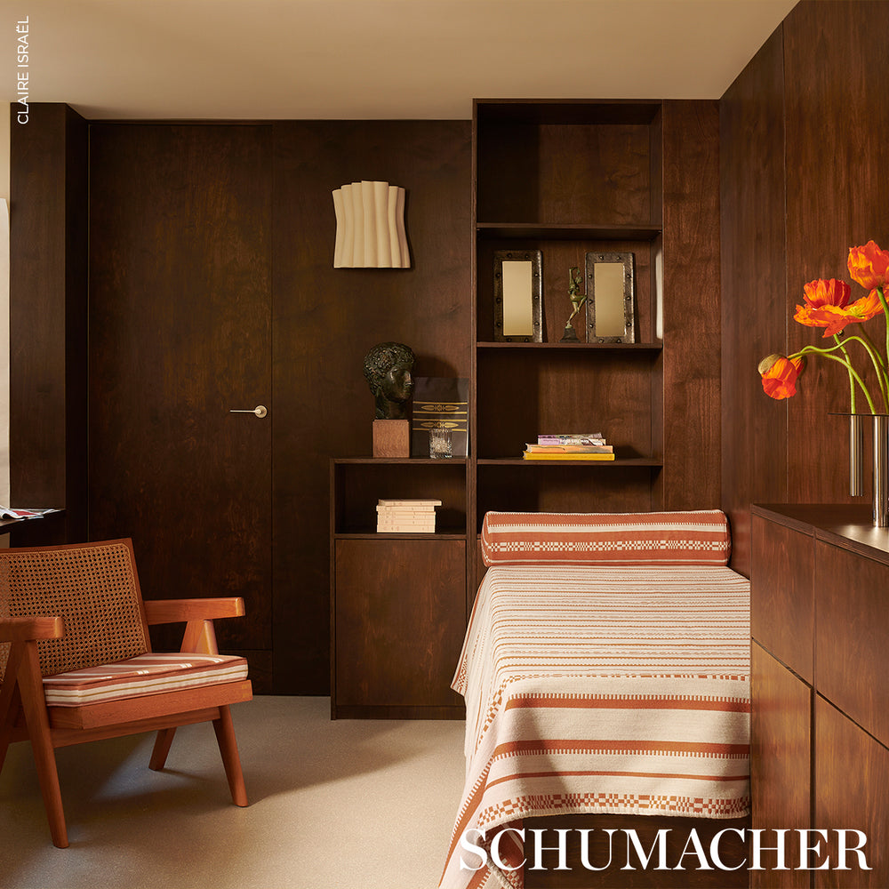 SKYLINE STRIPES REVERSIBLE | Burnt Orange