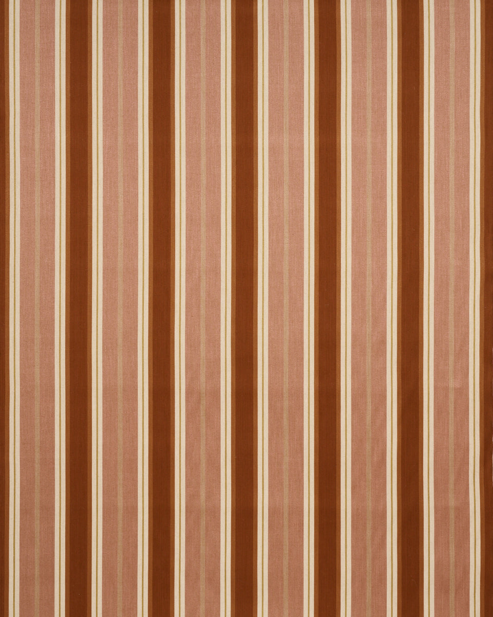 DOUBLE FACE STRIPES | Terracotta Lime