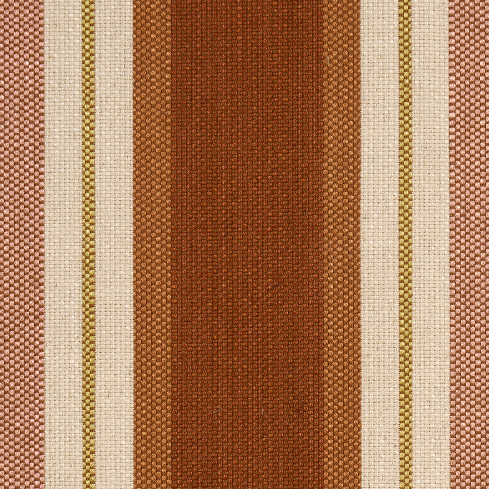 DOUBLE FACE STRIPES | Terracotta Lime