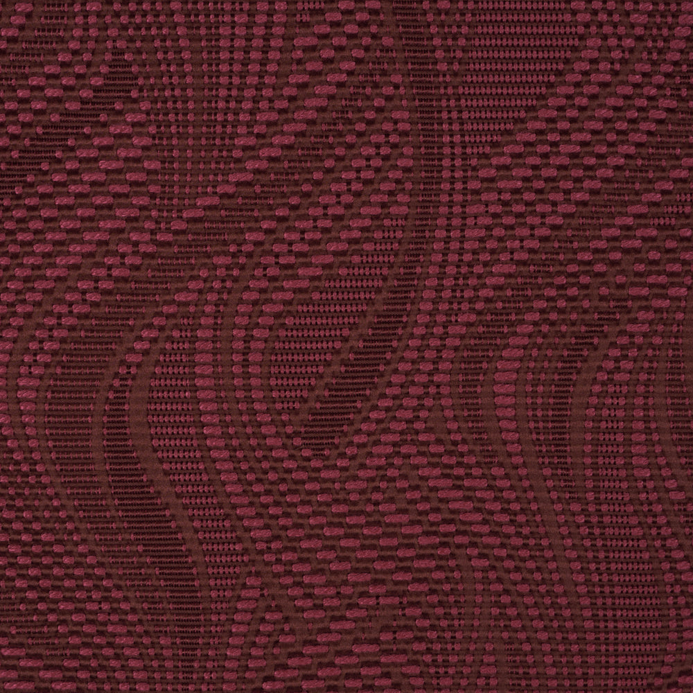 QUILTED WAVES INDOOR/OUTDOOR | Merlot