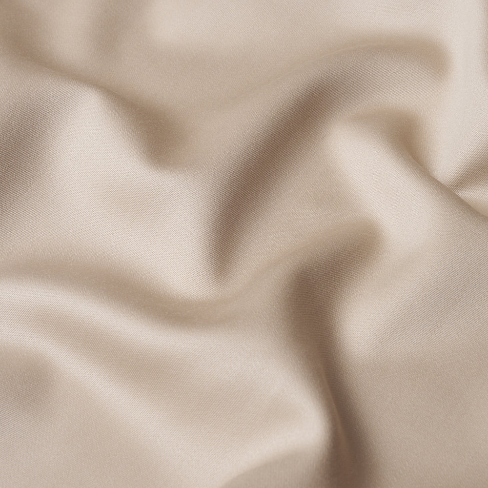 Donovan Merino Wool Sateen | Taupe