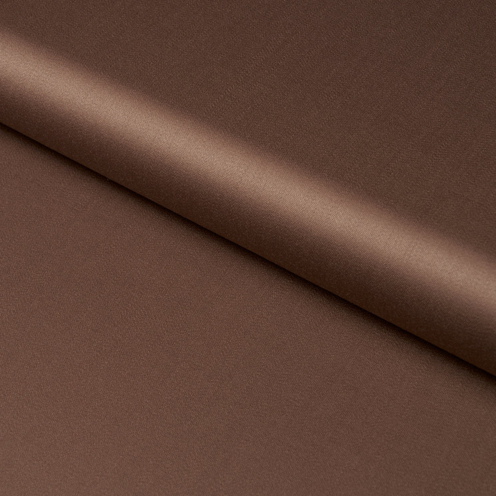 Donovan Merino Wool Sateen | Brown