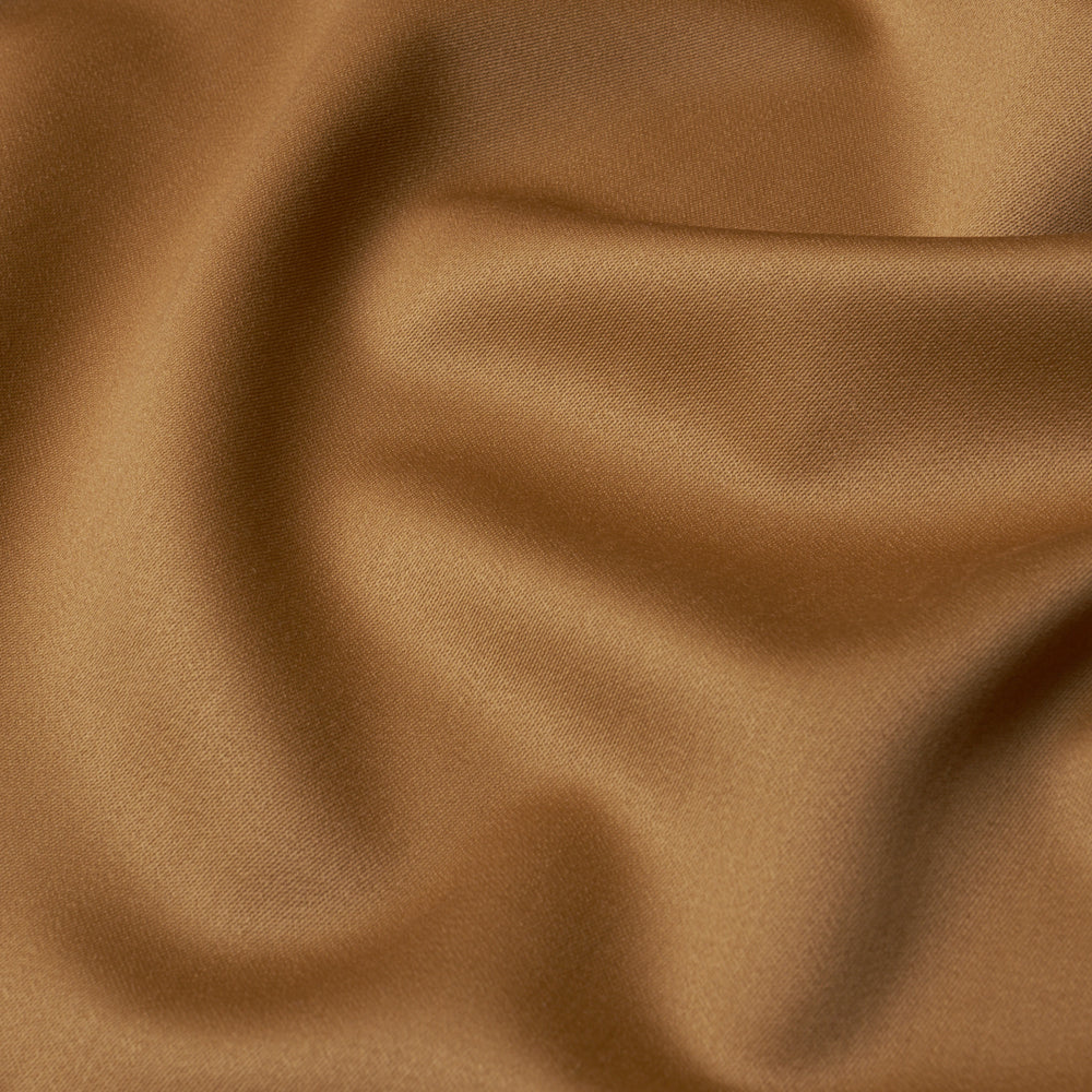 Donovan Merino Wool Sateen | Caramel