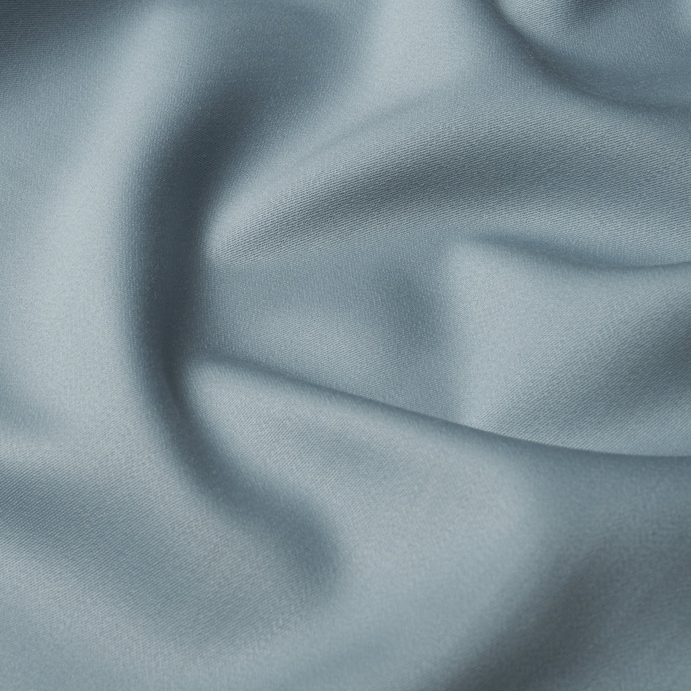 Donovan Merino Wool Sateen | Blue