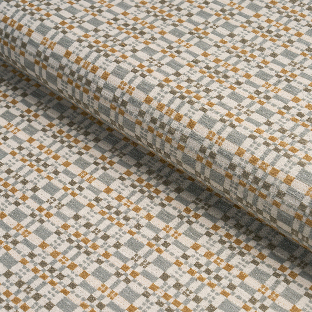 MARJA PLAID PERFORMANCE | Aqua