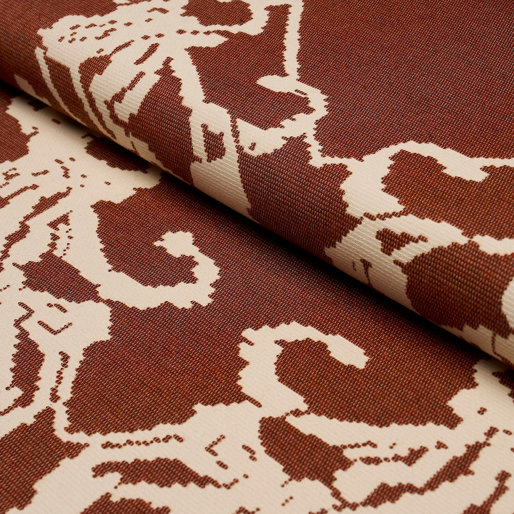 REVERSIBLE DIGITAL DAMASK | Chartreuse