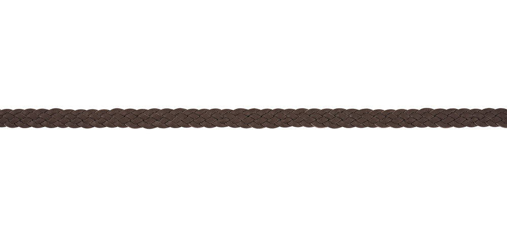 PONDERA LEATHER BRAID | Dark Brown