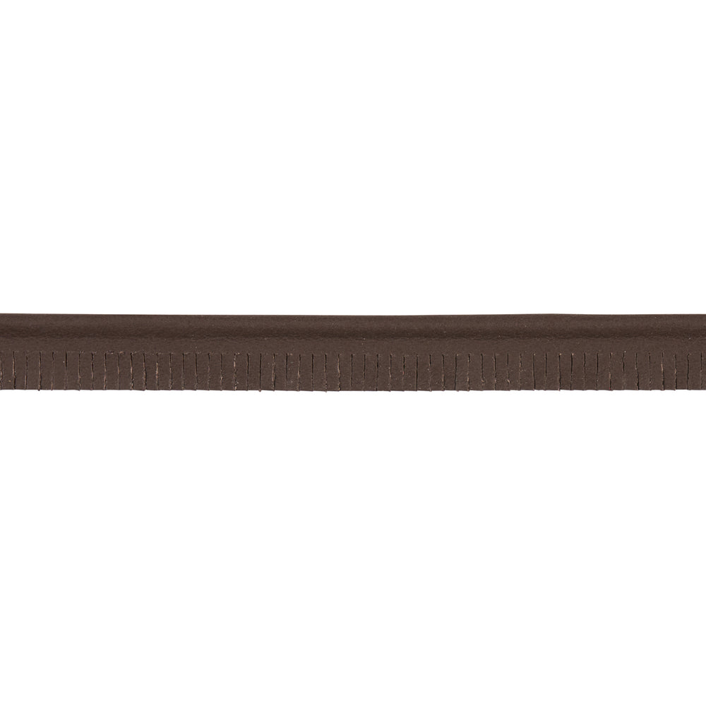 BURNHAM NARROW LEATHER PIPING | Dark Brown
