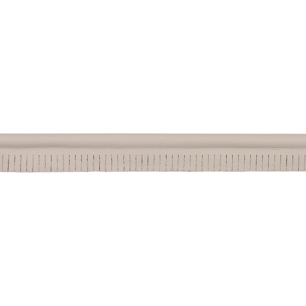 BURNHAM MEDIUM LEATHER PIPING | Grey