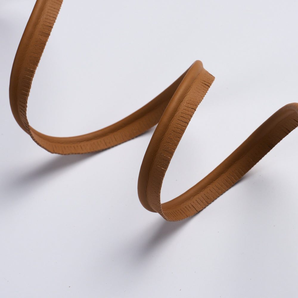 BURNHAM MEDIUM LEATHER PIPING | Camel