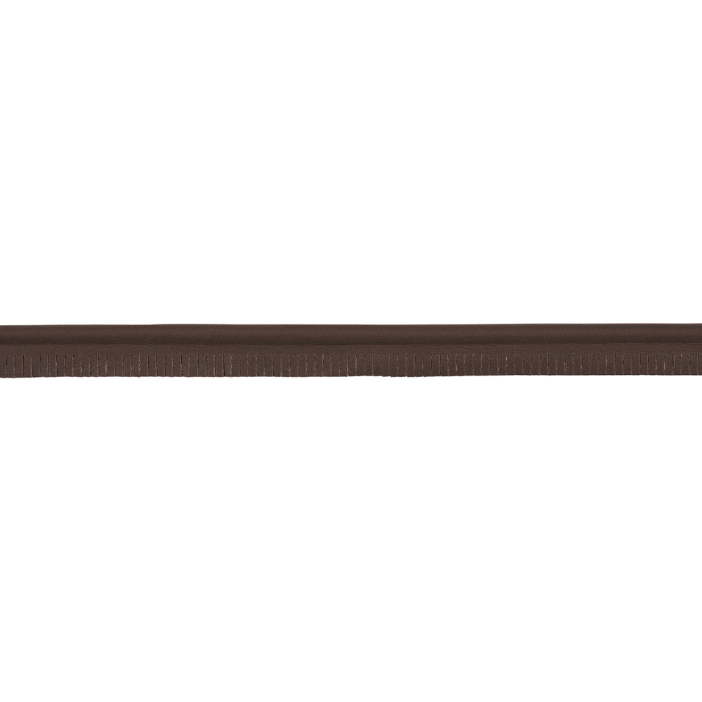 BURNHAM MEDIUM LEATHER PIPING | Dark Brown