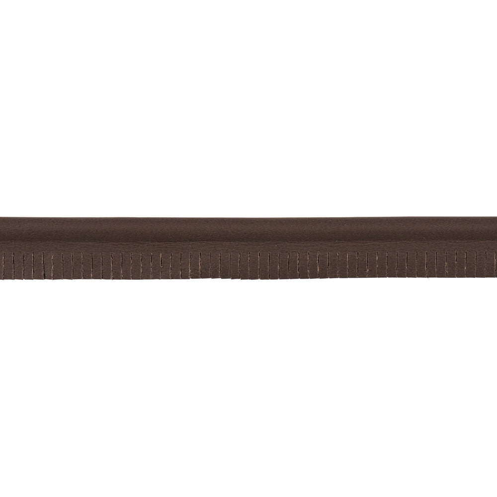 BURNHAM MEDIUM LEATHER PIPING | Dark Brown