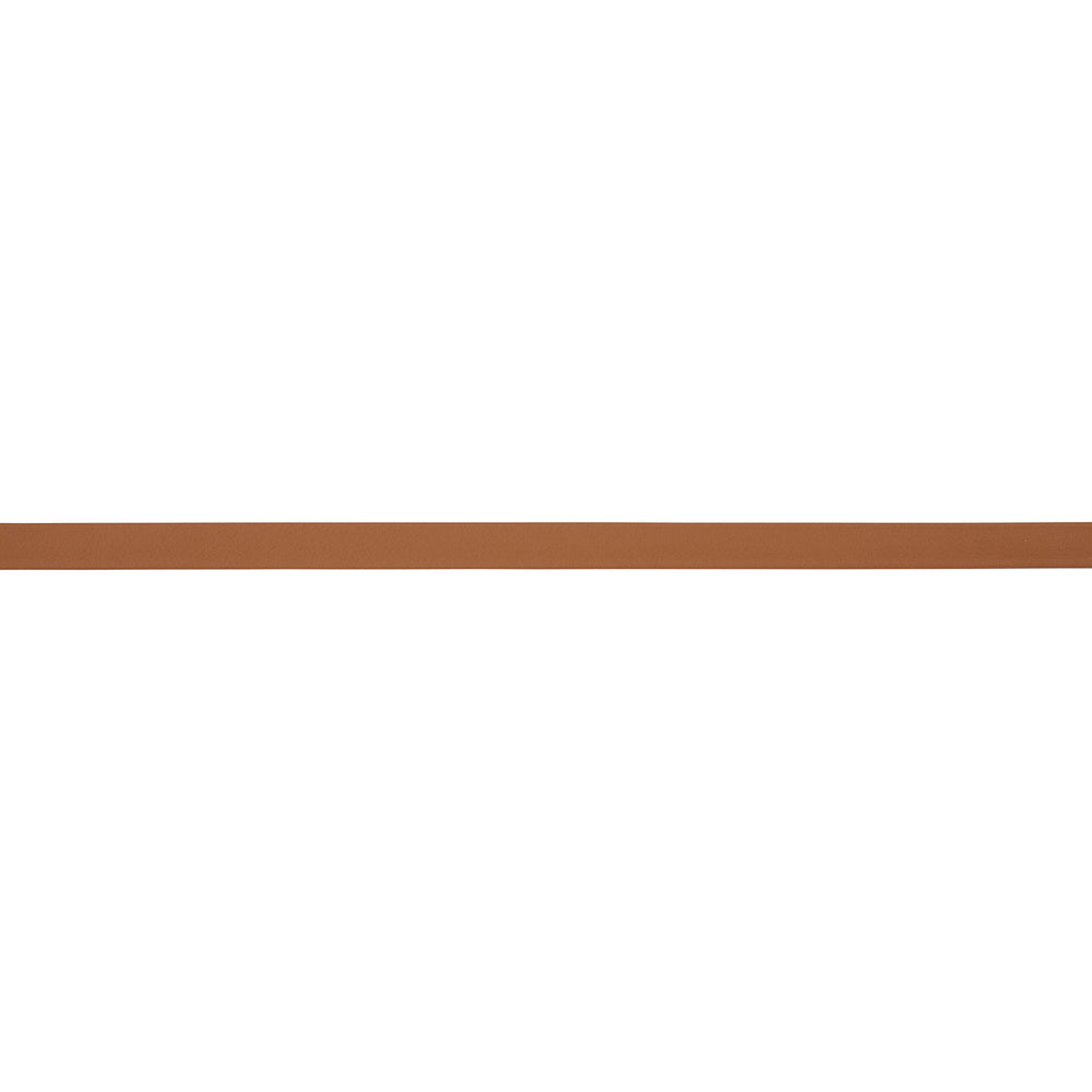 FRAZER NARROW LEATHER TRIM | Camel