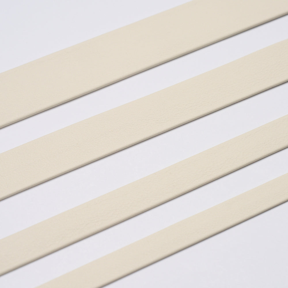 FRAZER MEDIUM LEATHER TRIM | Ivory