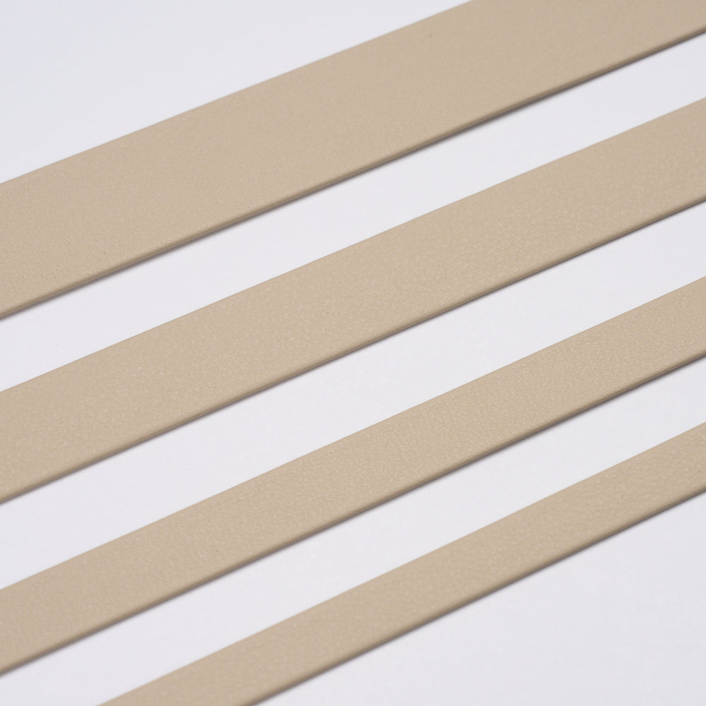 FRAZER WIDE LEATHER TRIM | Beige