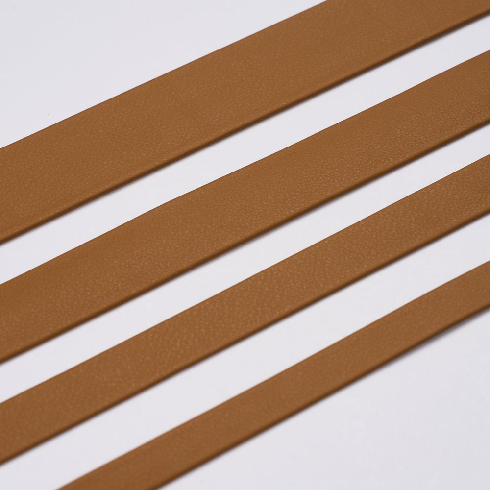 FRAZER WIDE LEATHER TRIM | Camel