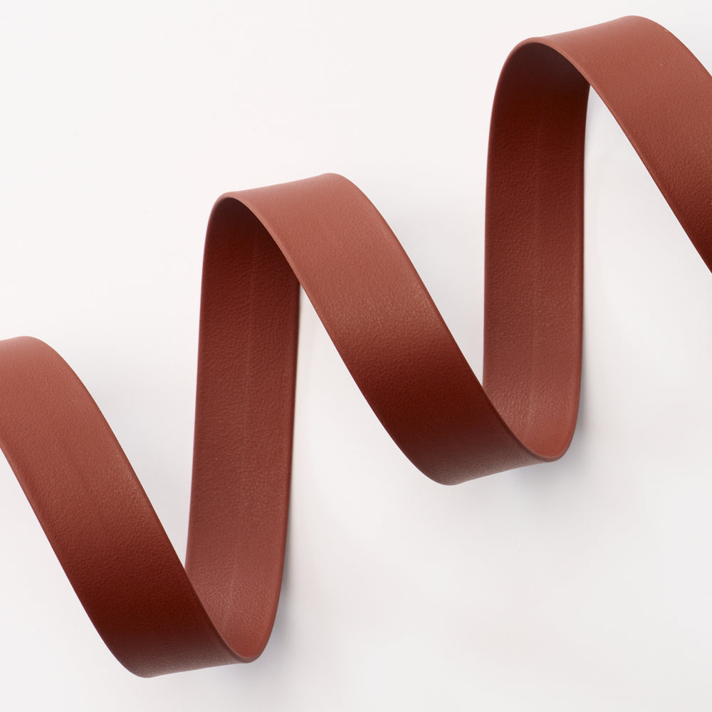 FRAZER WIDE LEATHER TRIM | Rust