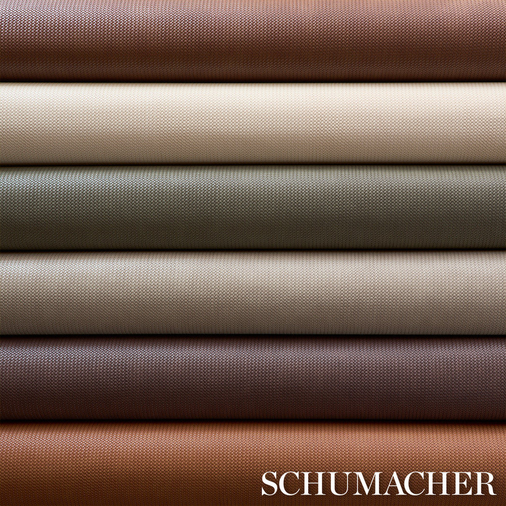 VEGAN LEATHER RATTAN INDOOR/OUTDOOR | Brown