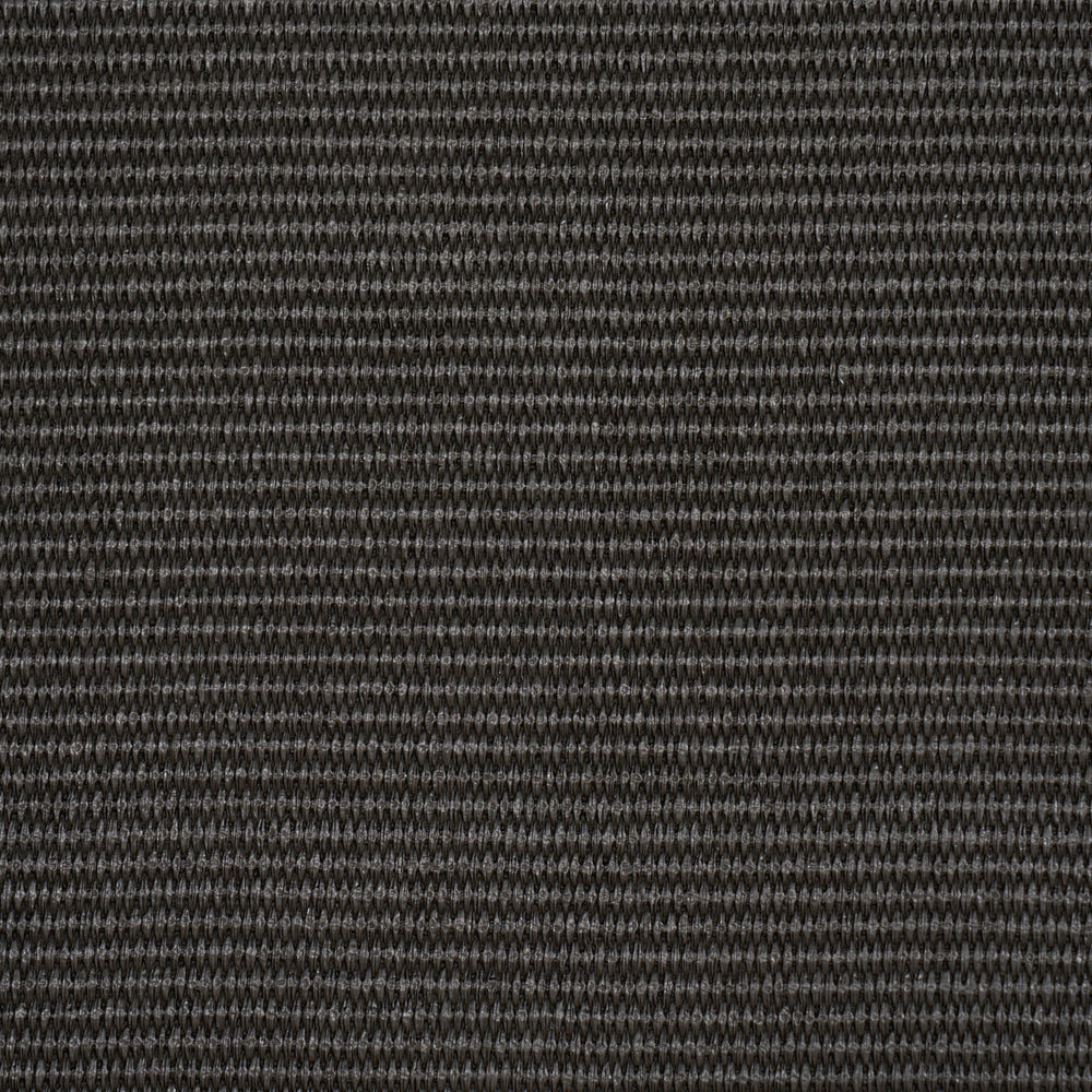 VEGAN LEATHER BASKETWEAVE IN/OUT | Charcoal