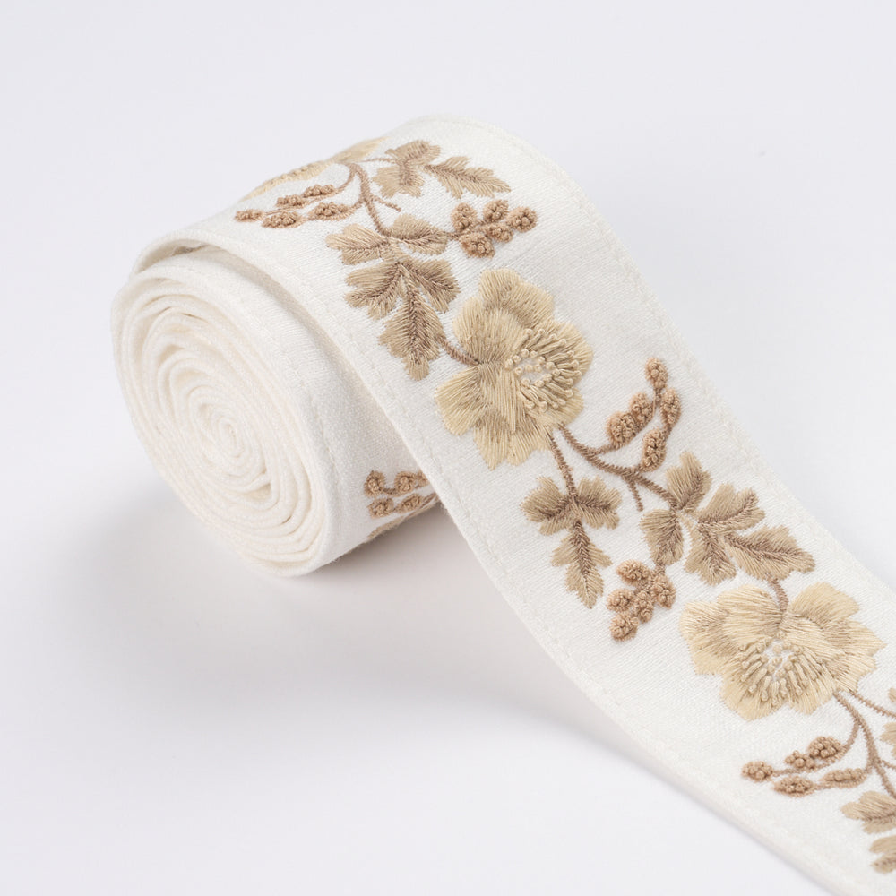 ELISE HAND-EMBROIDERED TAPE | Harvest