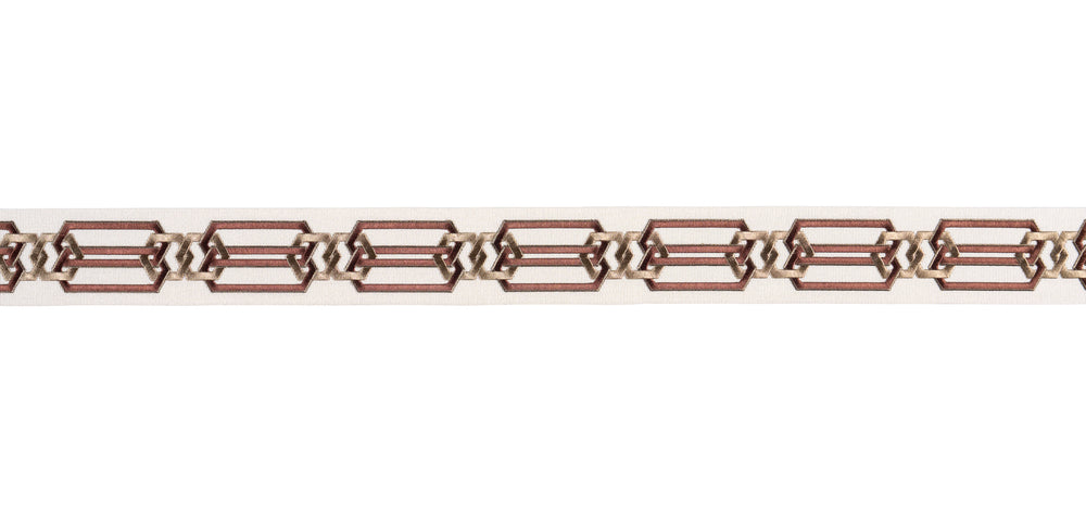 CORINNE TAPE | Rust & Beige