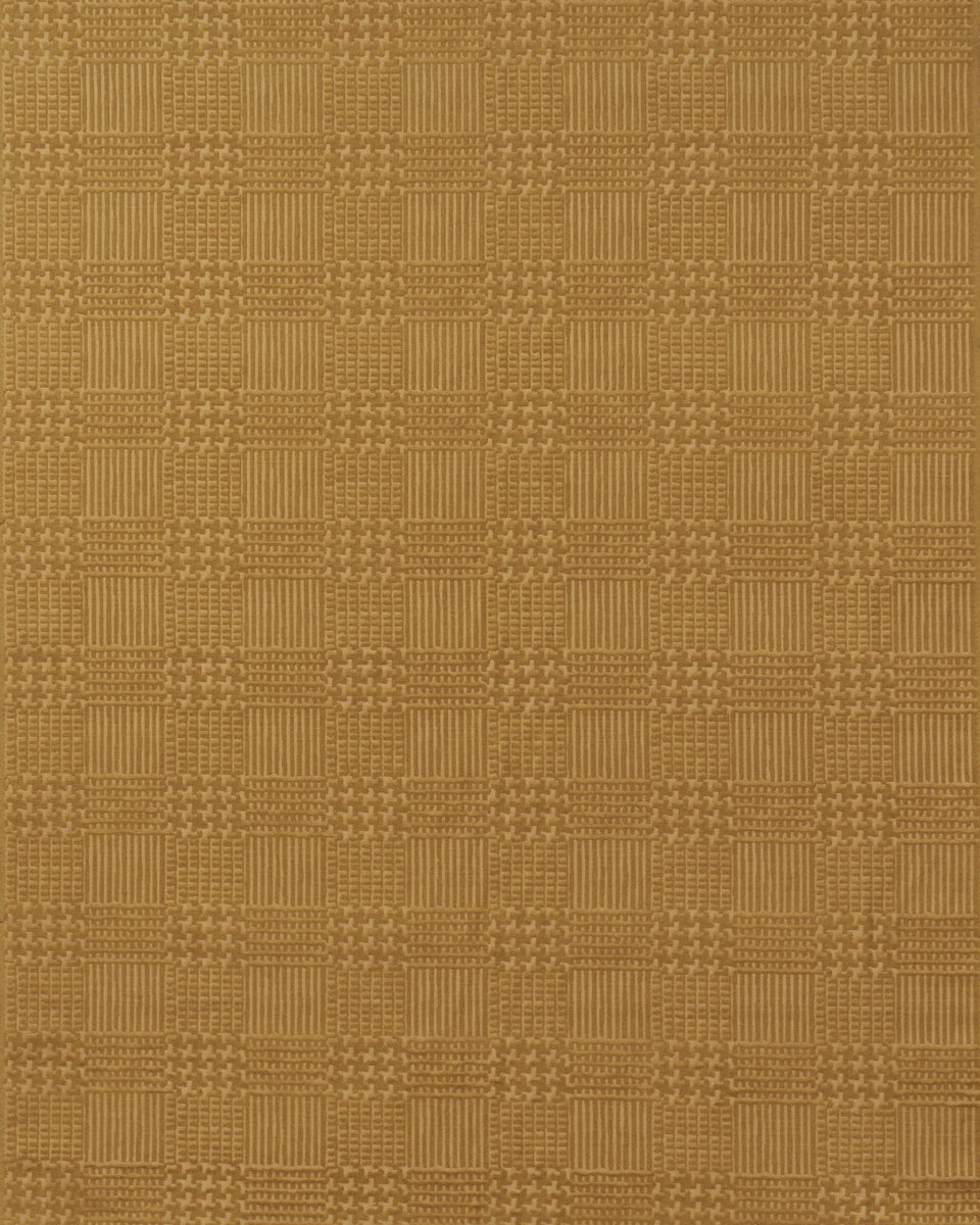 FUZZY PLAID | Camel