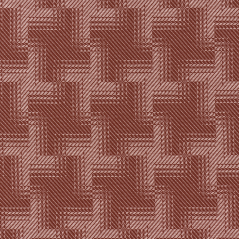 VIBRATO HOUNDSTOOTH | Terracotta