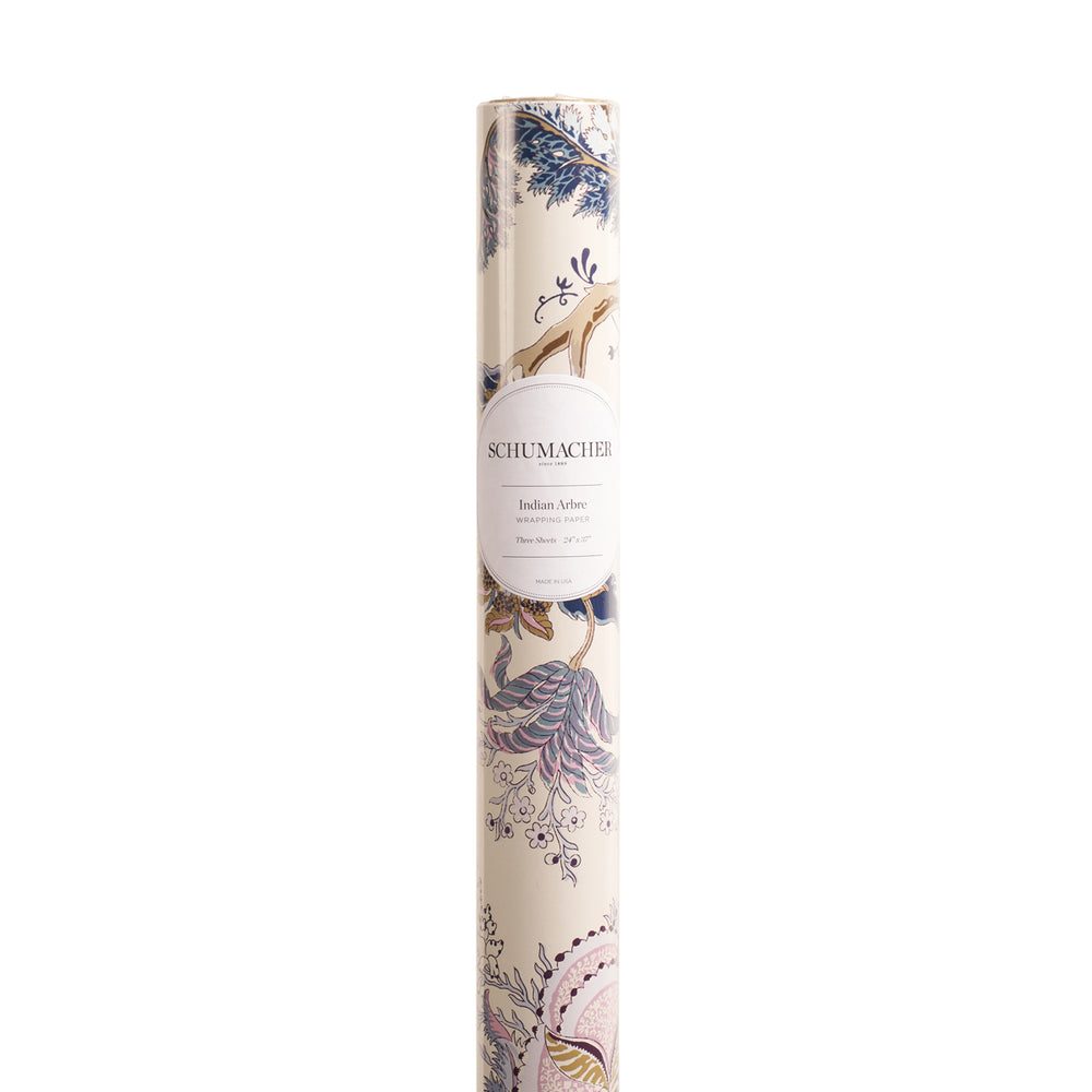 Indian Arbre Wrapping Paper | Hyacinth