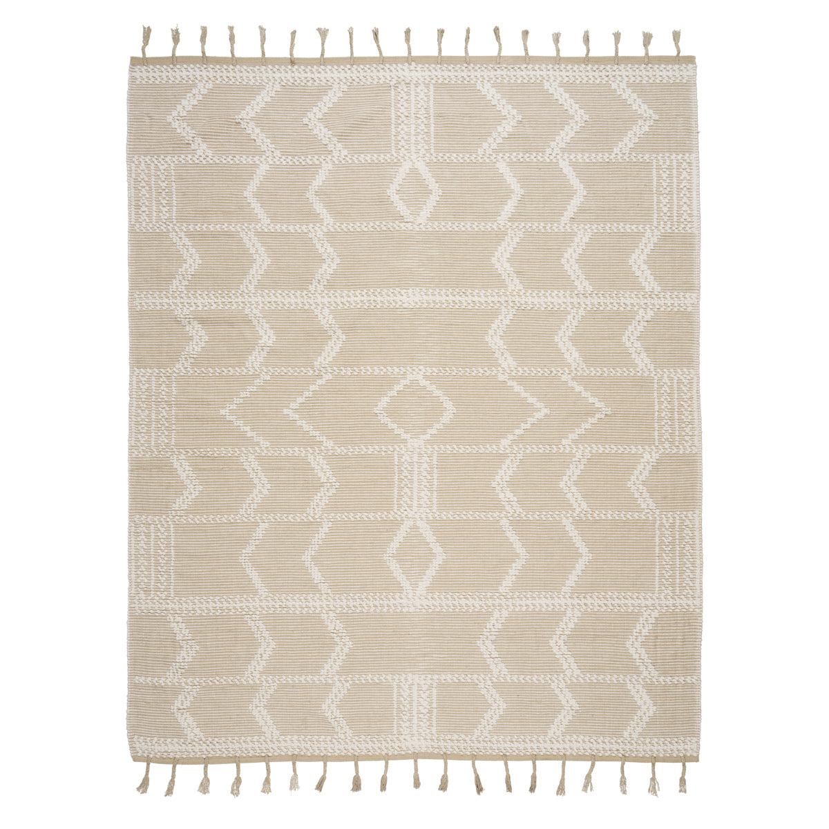 MALTA FRENCH KNOT RUG | Sand