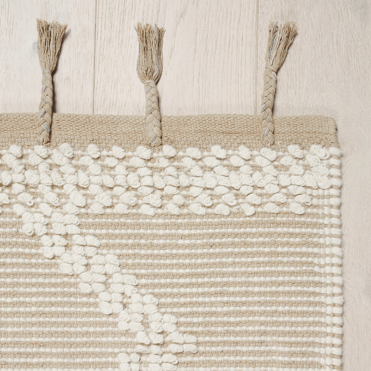 MALTA FRENCH KNOT RUG | Sand