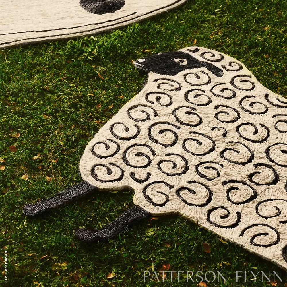 Sueño Rug | Natural/Black