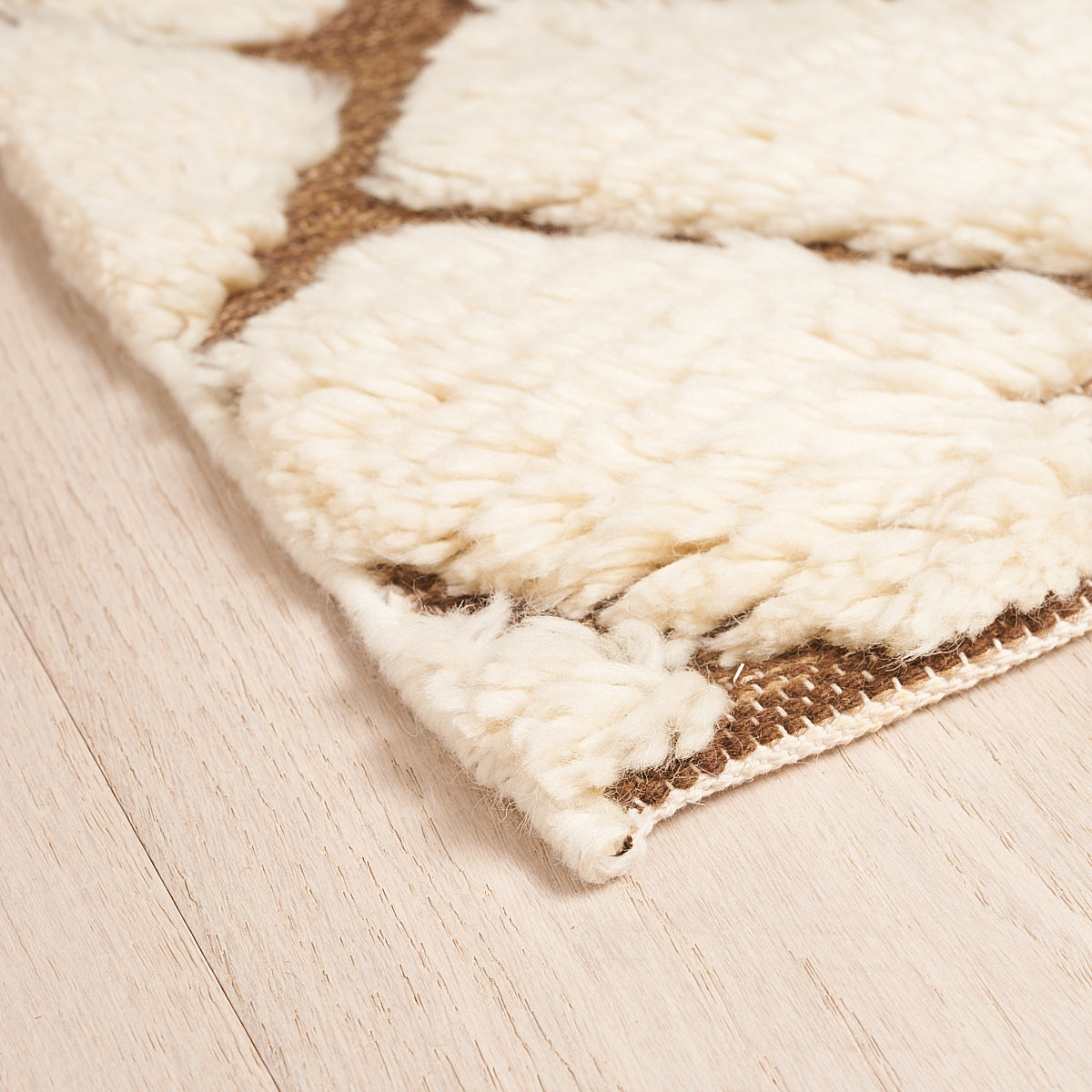 Zimba Rug | Ivory & Brown