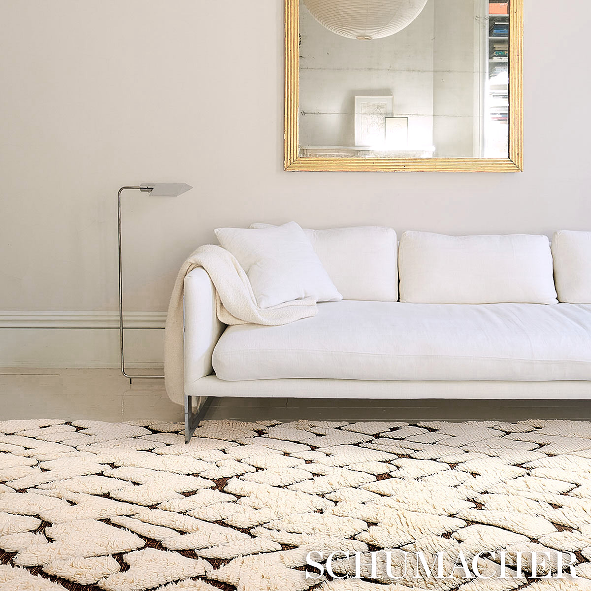 Zimba Rug | Ivory & Brown