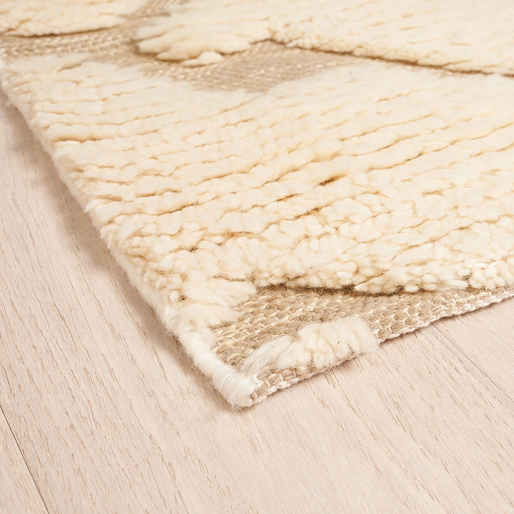 Zimba Rug | Ivory & Sand
