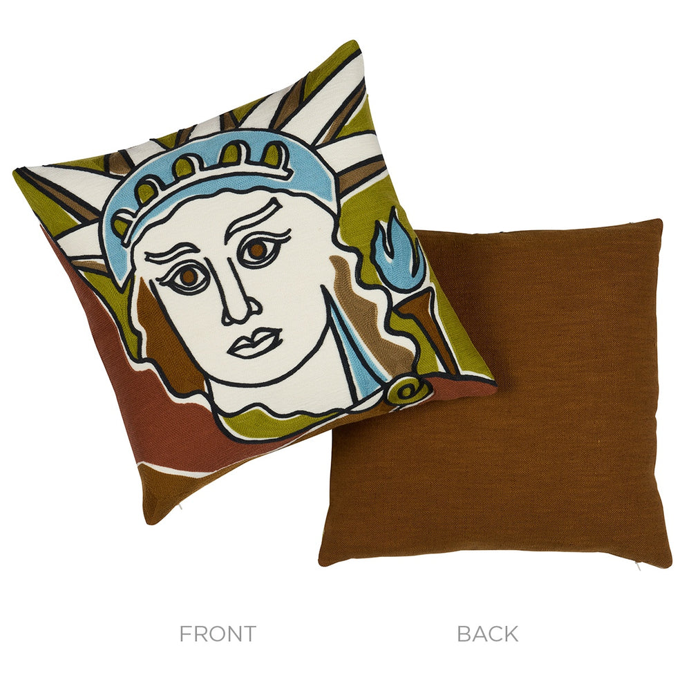 Liberté Pillow | Chartreuse