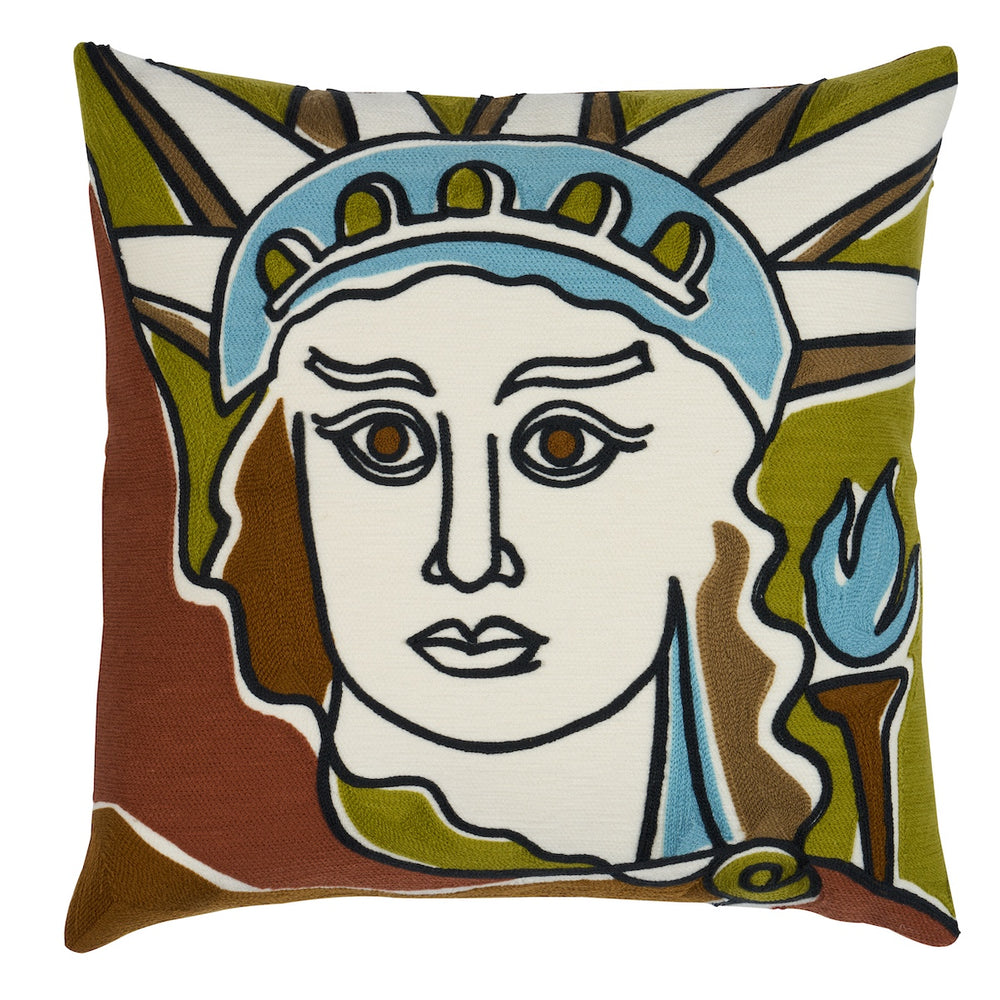 Liberté Pillow | Chartreuse